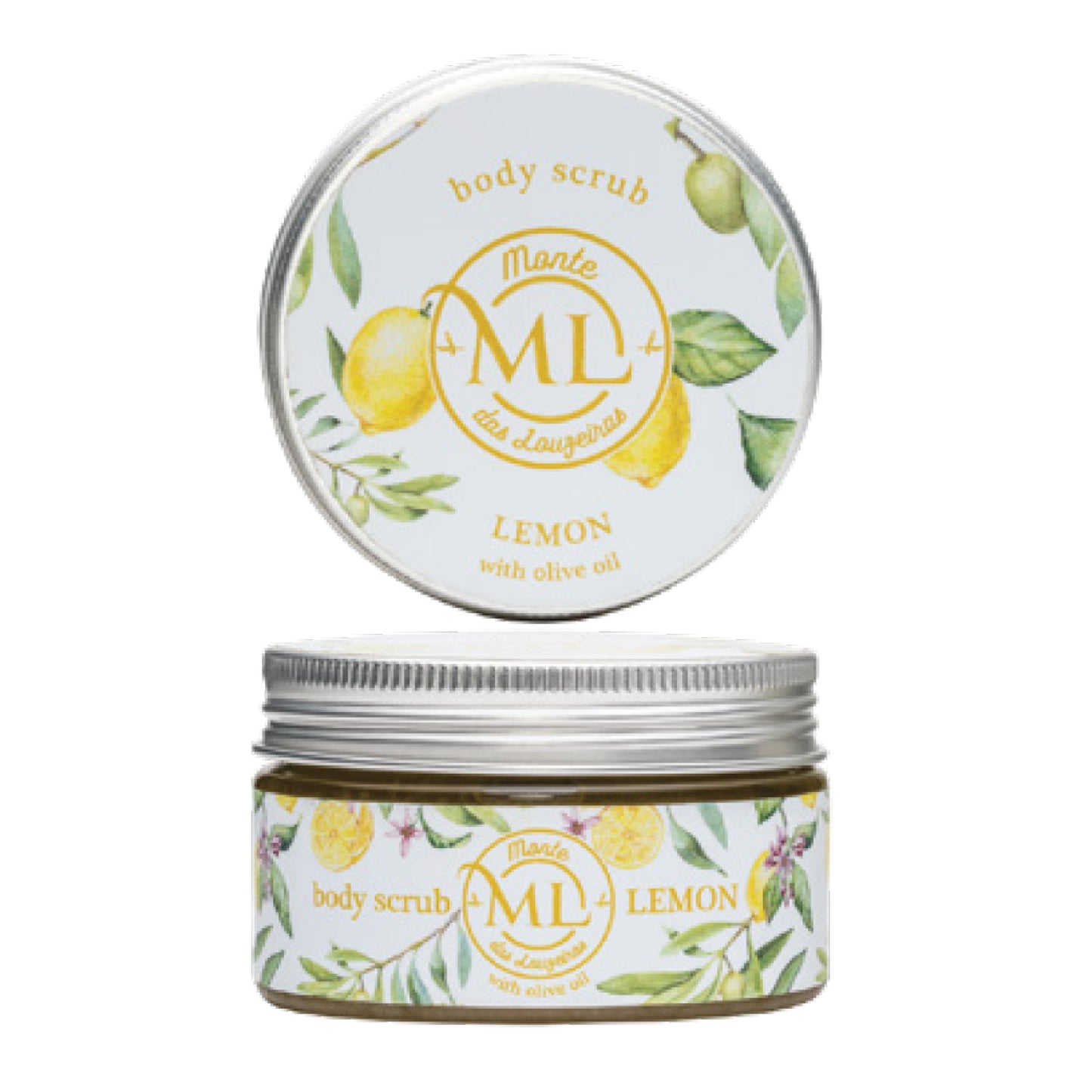 Organic - Body Scrub Lemon with Olive Oil